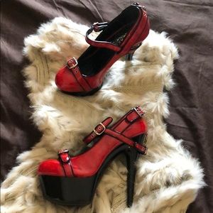 Penthouse Stiletto Platform Heels